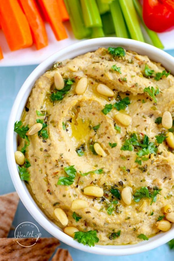 The Best Roasted Garlic Hummus Recipe