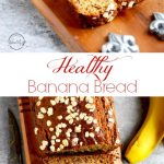 healthy banana bread Greek yogurt whole wheat