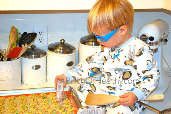 Christmas cookie press