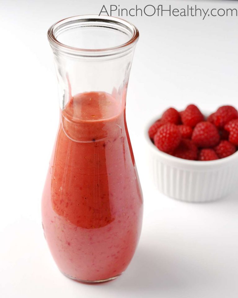 Raspberry Vinaigrette Dressing A Pinch of Healthy