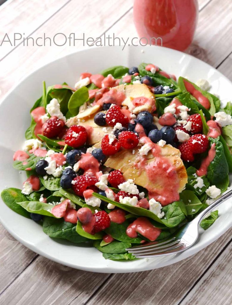 Raspberry Vinaigrette Dressing A Pinch of Healthy