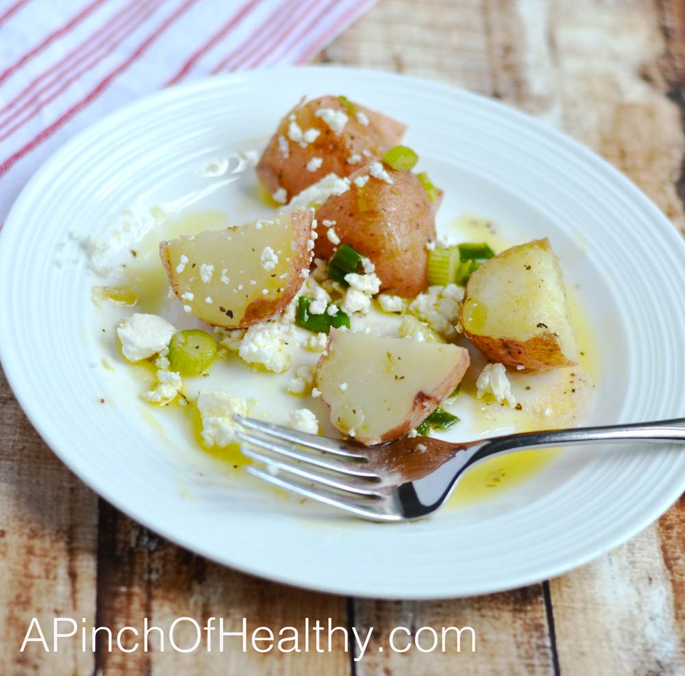 Greek Potato Salad {Zoe's Copycat Recipe} A Pinch of Healthy