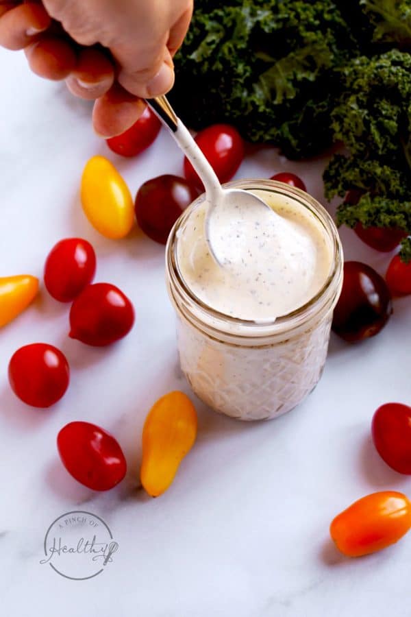 Ranch Dressing Recipe (from scratch, no MSG) A Pinch of Healthy