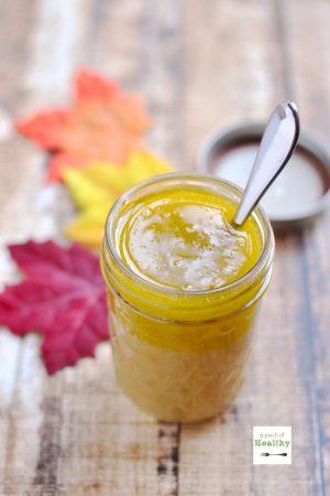 Maple Sherry Vinaigrette | APinchOfHealthy.com
