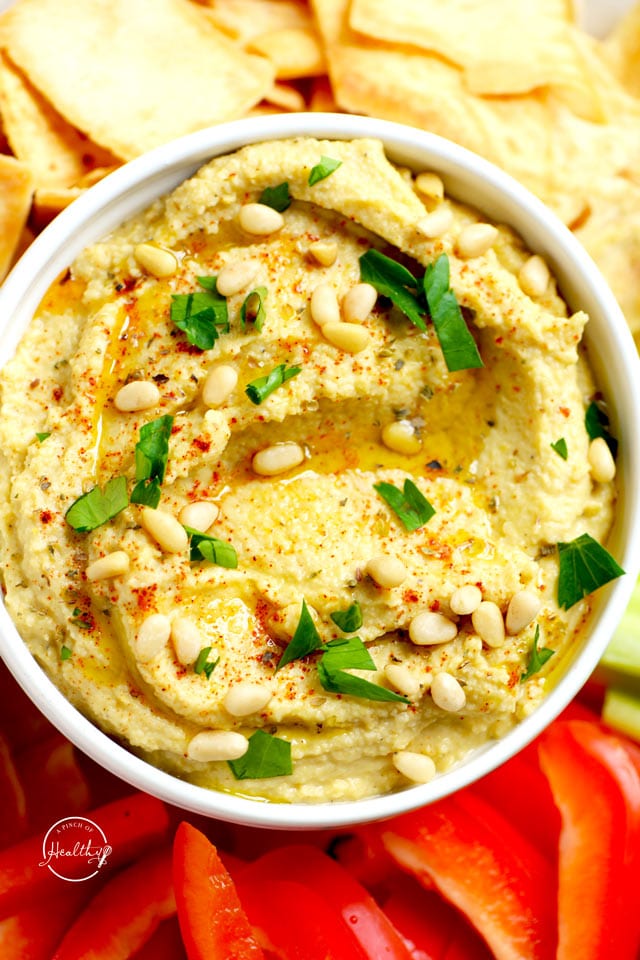 Classic Hummus (no cooking required!) A Pinch of Healthy