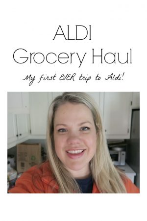 Aldi Grocery Haul - my first ever trip to Aldi