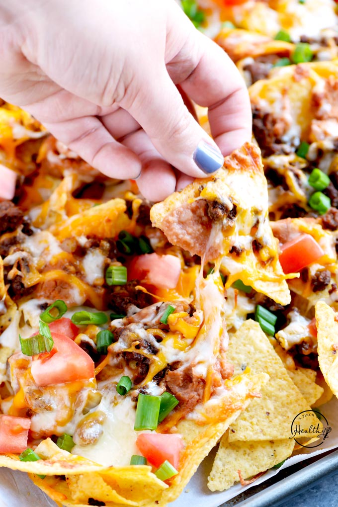 Epic beef nachos supreme