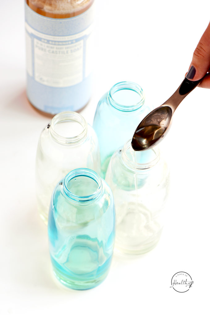DIY foaming hand soap