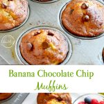 Banana Chocolate Chip Muffins