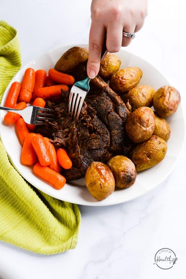 Instant Pot Pot Roast (with air fryer lid) A Pinch of Healthy