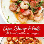 Cajun shrimp and grits