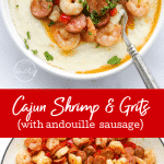 Cajun shrimp and grits