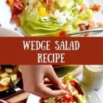 Wedge Salad Recipe Pin