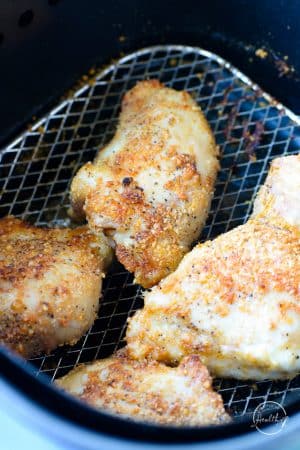 air fryer fried chicken thighs