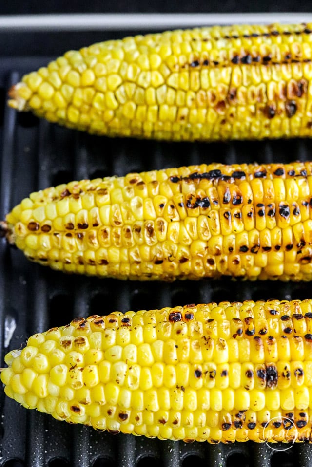 grilling corn