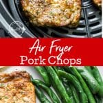 Air fryer pork chops (boneless)