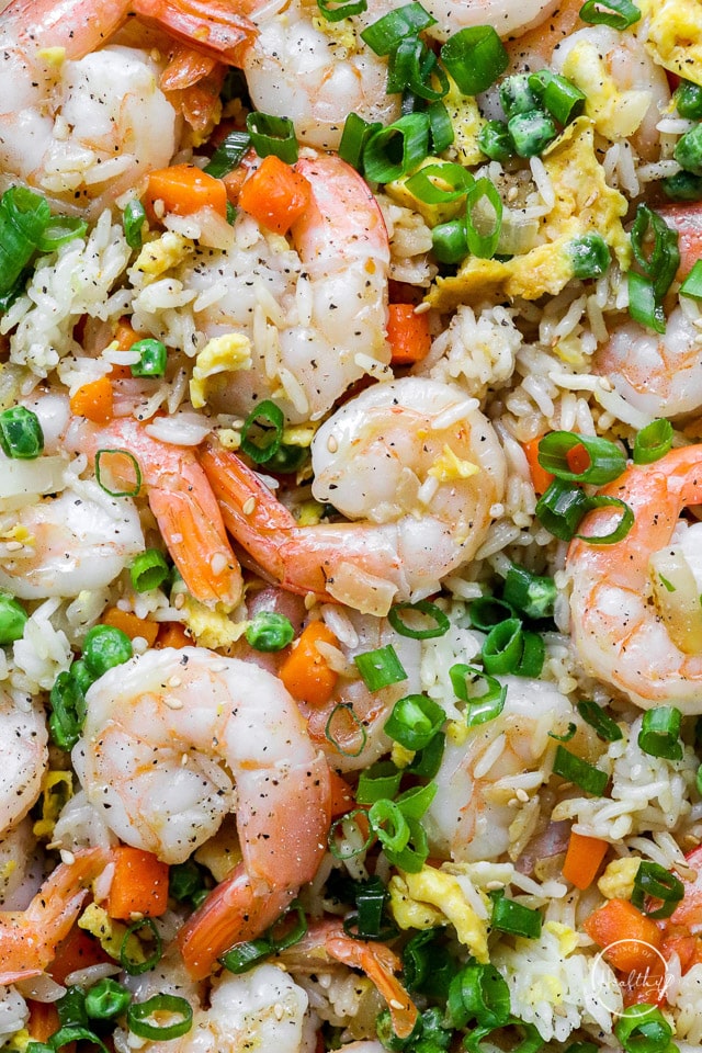 Shrimp Fried Rice closeup