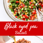 Black eyed pea salad