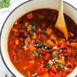 Sweet Potato Black Bean Chili