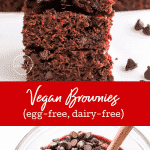 vegan brownies