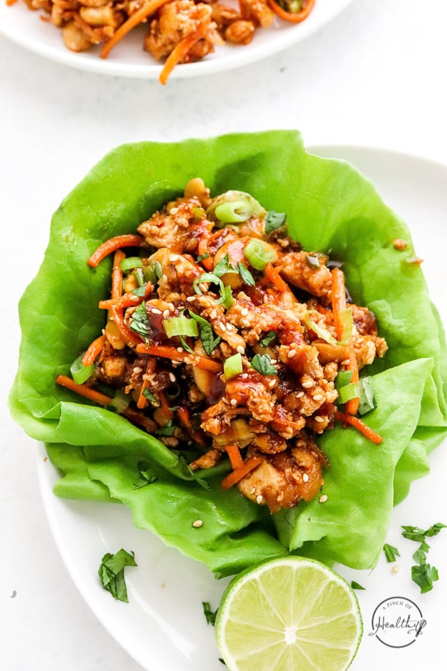 Tofu Lettuce Wraps
