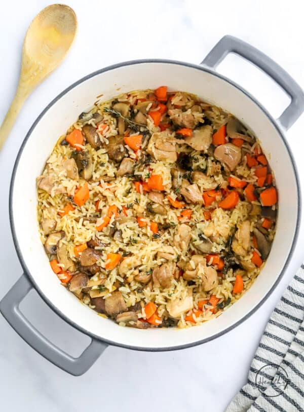 One Pot Chicken and Rice A Pinch of Healthy