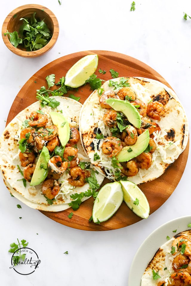 shrimp tacos