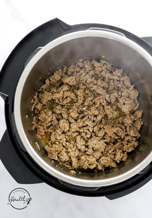 cooking sausage