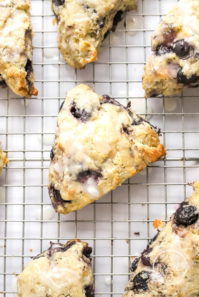 Lemon Blueberry Scones