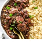 Authentic New Orleans red beans and rice