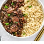 Authentic New Orleans red beans and rice