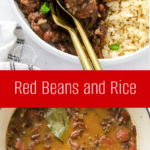 Authentic New Orleans red beans and rice