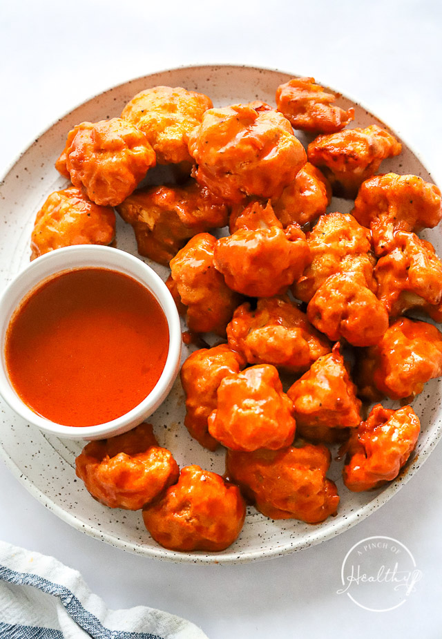 Air Fryer Buffalo Cauliflower