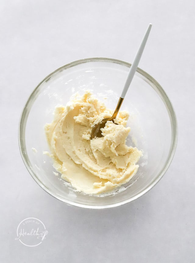 flour mixed with softened butter