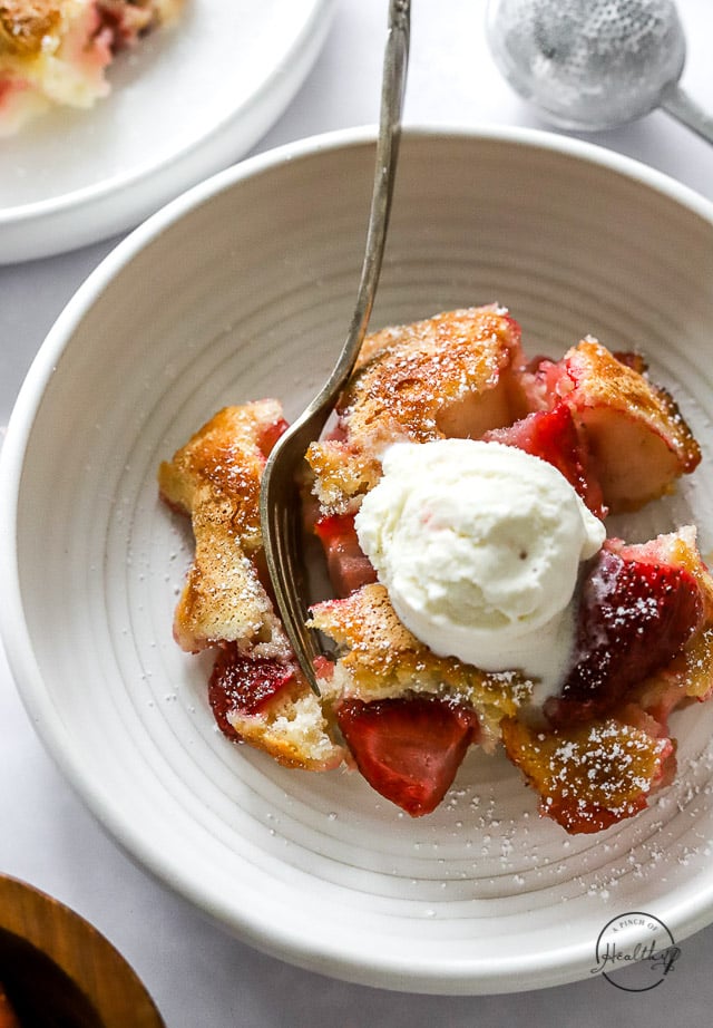 Strawberry Cobbler
