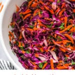 Red Cabbage Slaw
