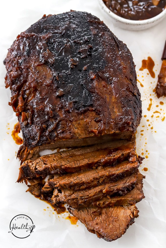 Final braised beef brisket