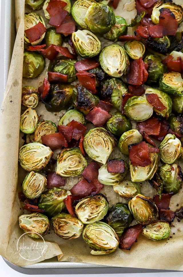 Maple Bacon Brussels Sprouts