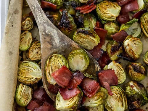 Maple Bacon Brussels Sprouts