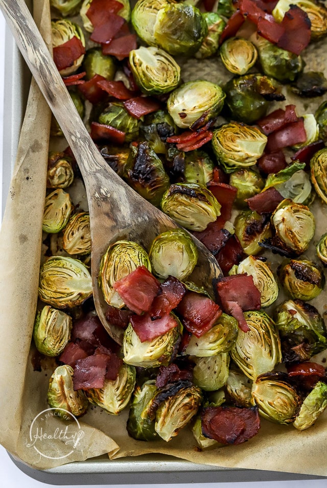 Maple Bacon Brussels Sprouts