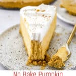 No Bake Pumpkin Cheesecake