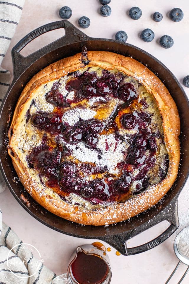 Blueberry Dutch Baby