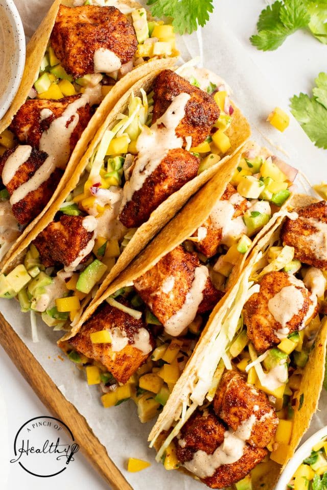 Salmon Tacos